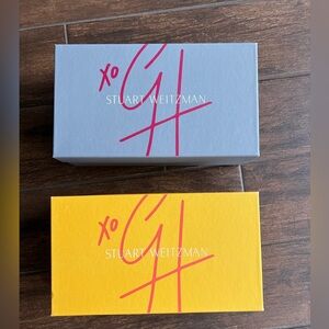 2 Stuart Weitzman Shoes Boxes.